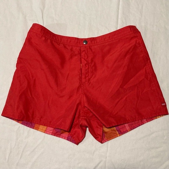 Reversible Orange and Pink Women's Sport Shorts - Picture 5 of 12